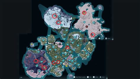 Alpha Pal Cave Locations One Of The Fastest Ways To Grind Tech Points Solo From The Chests