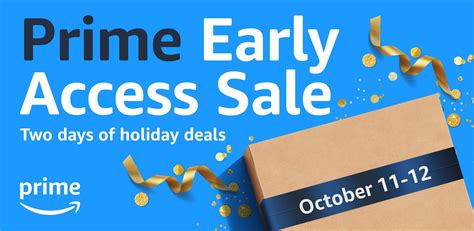 Amazon Announces Prime Early Access Sale On October 11 October 12