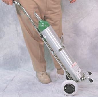 Amazon Com Adjustable Oxygen Cart Oxygen Tank Cart Industrial