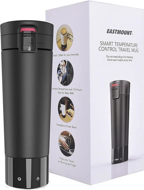 Amazon Com East Mount Heated Coffee Mug Temperature Control Smart