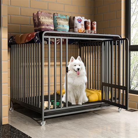 Amazon Com Egrex Dog Cage Heavy Duty Large Dog Crate Metal Dog Cage