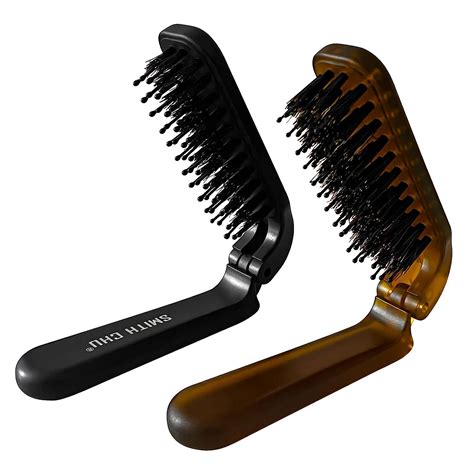 Amazon Com Folding Hair Brush For Women Mini Travel Hair Brush