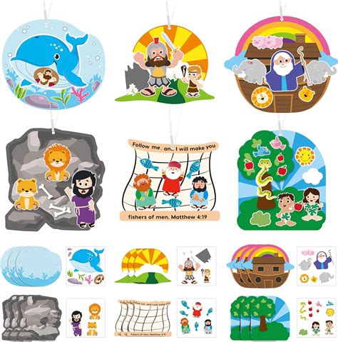 Amazon Com Fun Express Personalized Church Carnival Favor Stickers