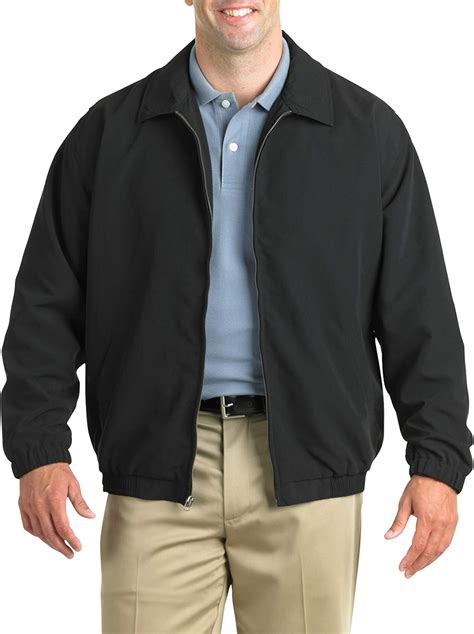 Amazon Com Harbor Bay By Dxl Big And Tall Golf Jacket Clothing