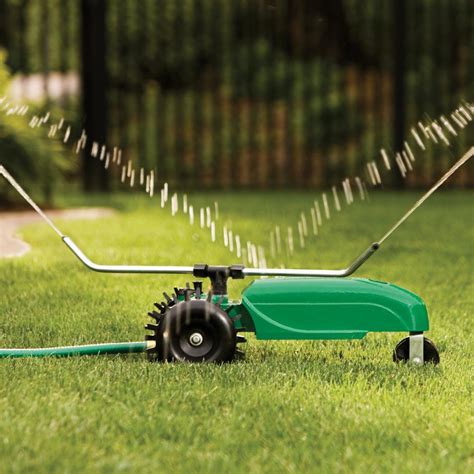 Amazon Com Orbit 58322 Traveling Sprinkler Automatic Lawn