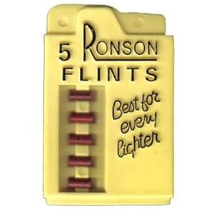 Amazon Com Ronson Flints 5 Fits All Flint Lighters Beauty