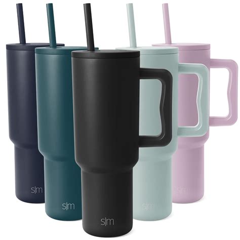 Amazon Com Simple Modern 40 Oz Tumbler With Handle And Straw Lid