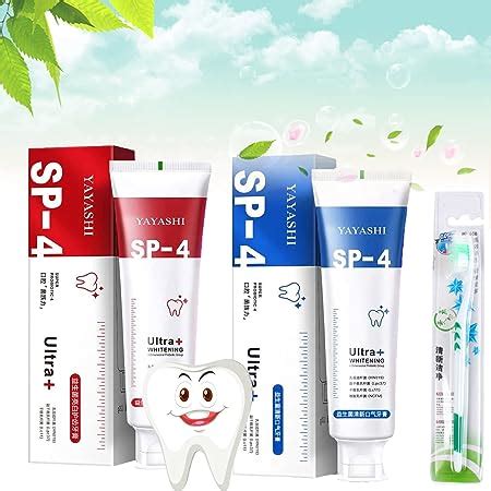 Amazon Com Sp 5 Toothpaste Sip 4 Toothpaste Yayashi Sp 4 Probiotic