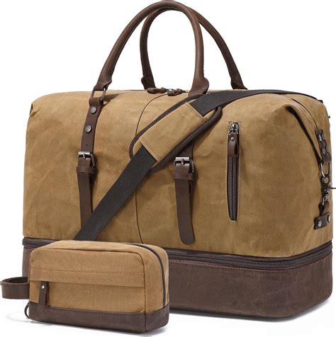 Amazon Com Sweetbriar Duffel Duffle Bag Classic Weekender With Shoe