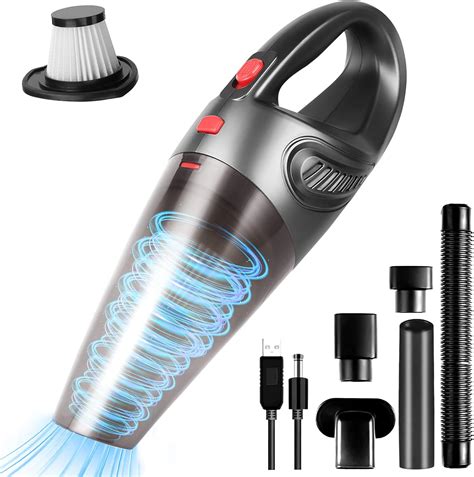 Amazon Com Wanterong Hand Held Vacuum Cordless Handheld Vacuum