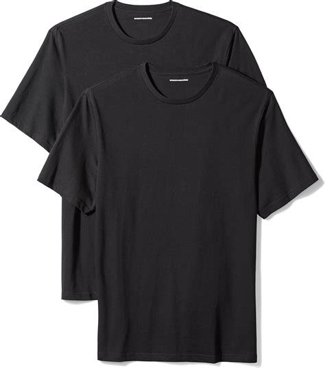 Amazon Essentials 2 Pack Loose Fit Crewneck T Shirt Amazon Co Uk Clothing