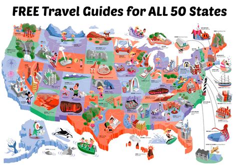 America Travel Map Guide