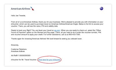 American Airlines Travel Voucher Address Besttravels Org