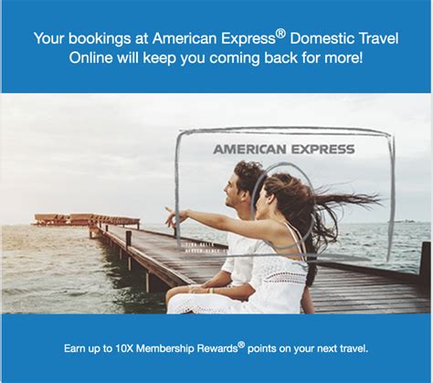 American Express Offering 10X Membership Rewards On Travel Bookings