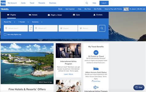 American Express Travel Portal Review Million Mile Secrets