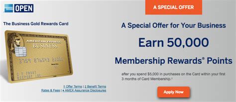 Amex Business Gold Rewards Card Sign Up Bonus Now 50 000 Points