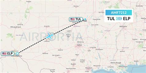 Amf7212 Flight Status Ameriflight Tulsa To El Paso