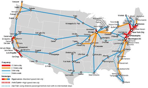 5 Amtrak Destinations