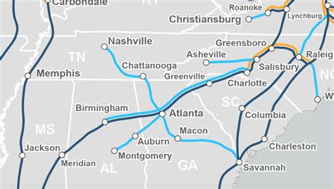 Amtrak Destinations From Atlanta