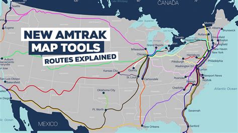 Amtrak Map Explained Understanding Amtrak Routes Travel Planning