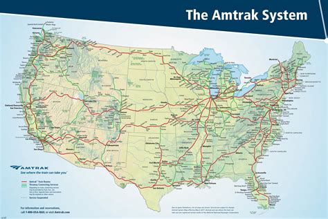 Amtrak Map