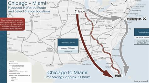 Amtrak Proposes Train Route From Chicago To Miami South Florida