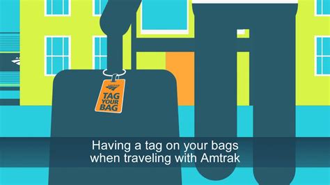 Amtrak Travel Tips Tag Your Bag Youtube