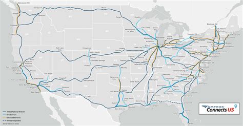 Amtrak Unveils Connects Us Map That Suggests New Corridors Trains