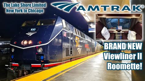 Amtrak Viewliner Roomette Review New York To Chicago Youtube