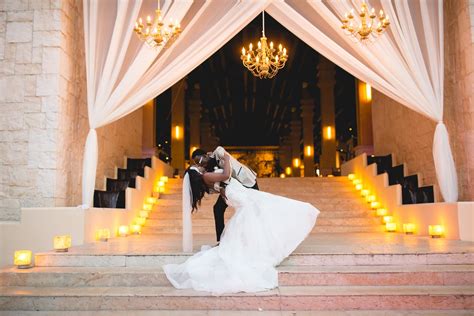 An Elegant Destination Wedding At Dreams Riviera Cancun Destination Wedding Details