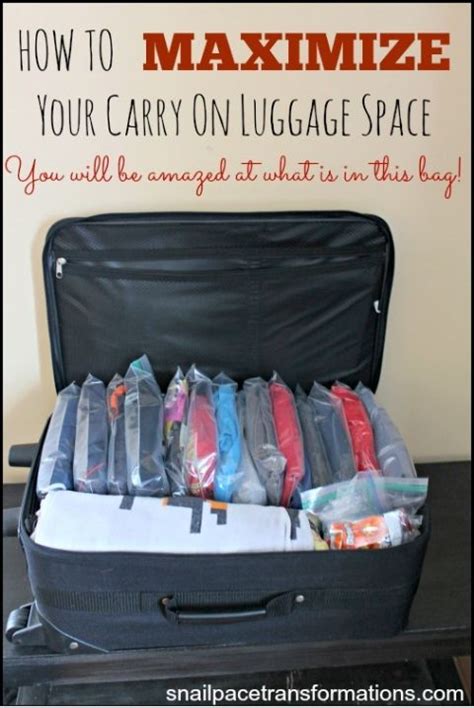 An Open Suitcase Filled With Luggage And The Words How To Minimize Your