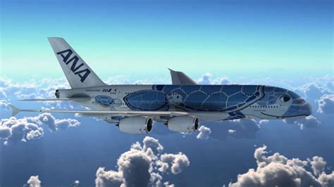 Ana Unveils A380 Sea Turtle Livery Business Traveller