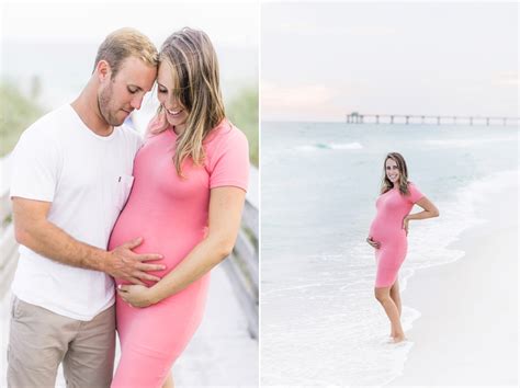 Andrew Amp Kate Destin Florida Beach Maternity Portrait Photographer