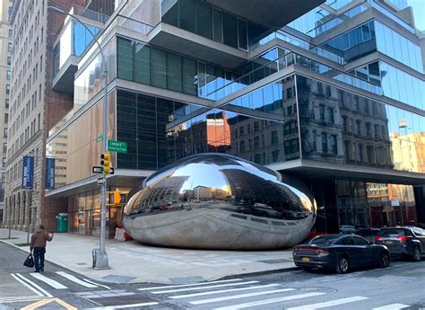 Anish Kapoor S Bean Sculpture Is Finally Complete In Tribeca 6Sqft