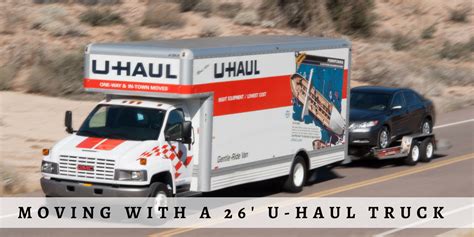 Any Tips On A Long Distance Move Using A 26 Uhaul And A Car Transport