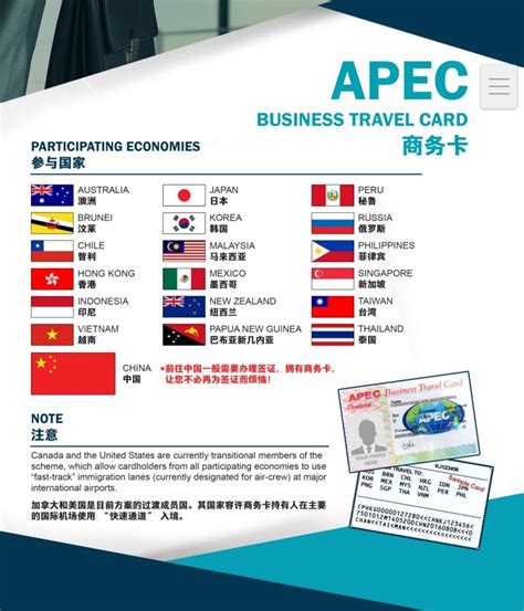 Apec Business Travel Card Apec Business Travel Card Fast Track Arrival For China Russia