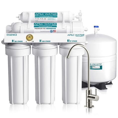 Apec Water Systems Roes 50 Essence Series Top Tier 5 Stage Certified Ultra Safe Reverse Osmosis