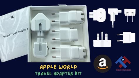 Apple Travel Adapter Kit Set Of Seven Magsafe2 10W 12W 30 35W