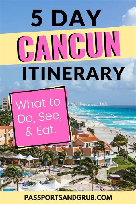 Are You Planning A Trip To Cancun I Have Put Together A List Of The