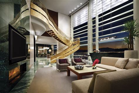 Aria Resort Amp 39 S Sky Villa 2 Story 3 Bedroom Villa With Personal Butler And Panoramic Views Of