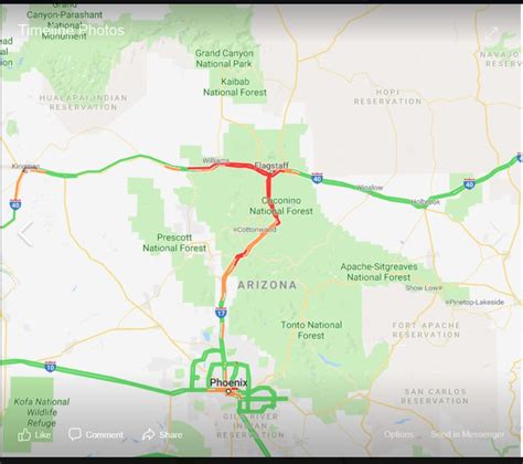 Arizona Travel Conditions Today