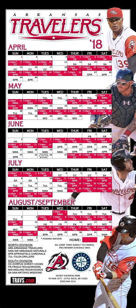 Arkansas Travelers Baseball Schedule 2024 Lian Sheena