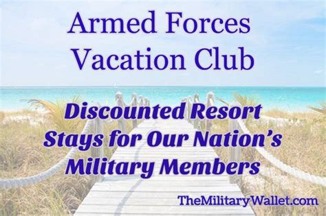 Armed Forces Vacation Club Discounted Resort Stays For Military Members