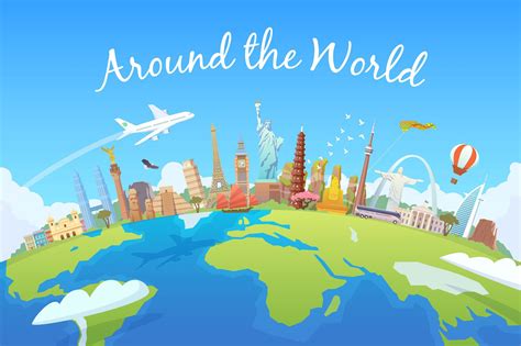 Around The World Travel Collection Travel Globe Travel