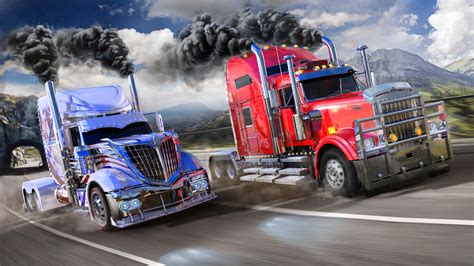 Artstation Art For Big Rig Racing Game