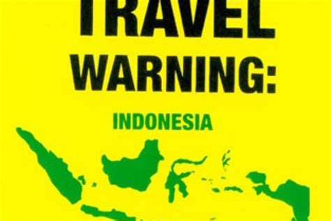 As Dan Australia Keluarkan Travel Warning Ke Indonesia Republika Online