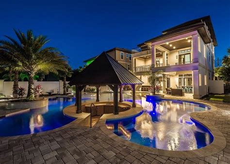 As Sweet As Possible 9 Bdrm Luxury Home Resort Style Pool Across From Beach Updated 2019