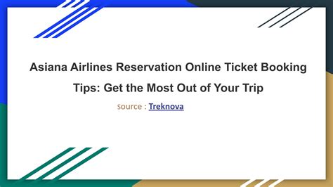 Asiana Airlines Reservation Online Ticket Booking Tips Get The Most