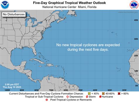 Atlantic 5 Day Graphical Tropical Weather Outlook