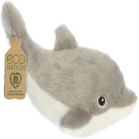 Aurora Eco Nation 5 Amp Quot Dolphin Grey Stuffed Animal Target